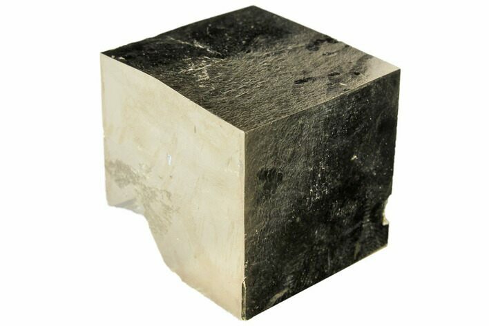 Bargain, Shiny, Natural Pyrite Cube - Navajun, Spain #118322
